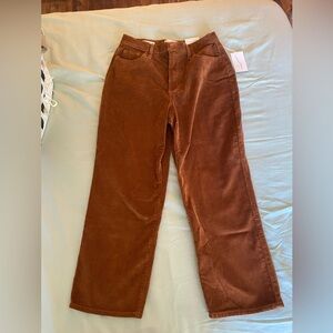 Universal Thread Corduroy Burnt Orange/ Brown Pants